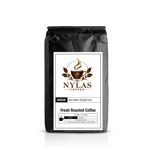 Best Sellers Sample Pack: 6Bean, Cowboy, Breakfast, Peru, Mexico, Bali